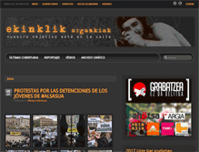 Tablet Screenshot of ekinklik.org